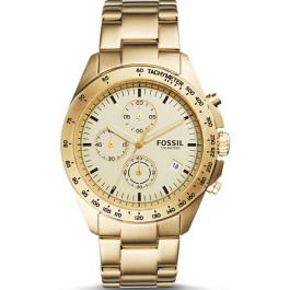 Watch strap Fossil CH3037 Stainless steel Gold Toned 22mm